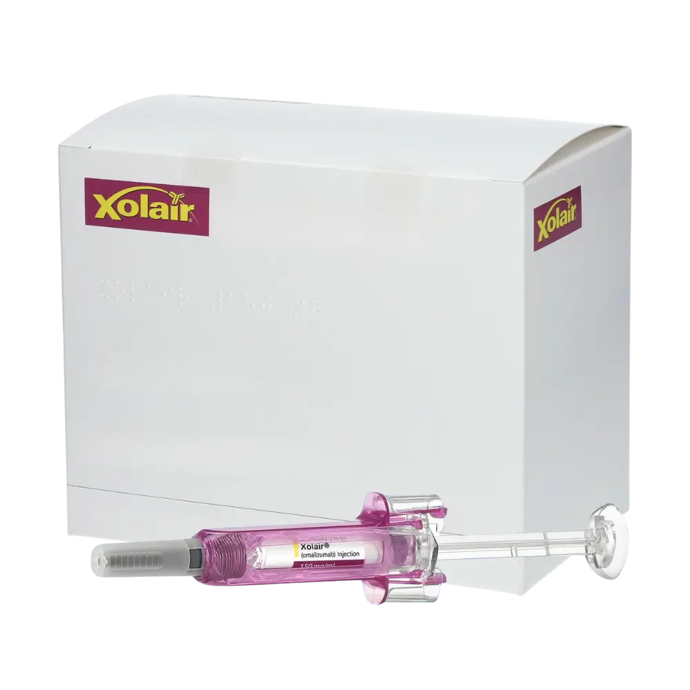 Xolair omalizumab injection