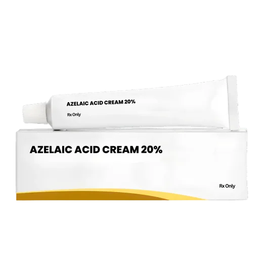 Azelaic acid cream acne treatment