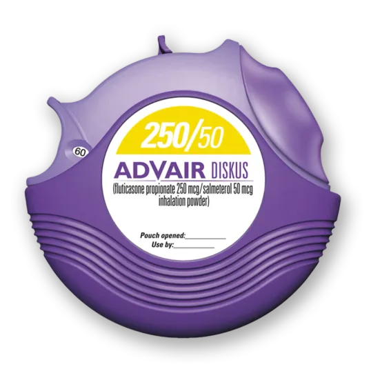 Advair Diskus asthma inhaler