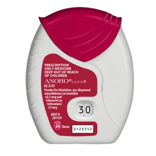 Anoro Ellipta inhaler