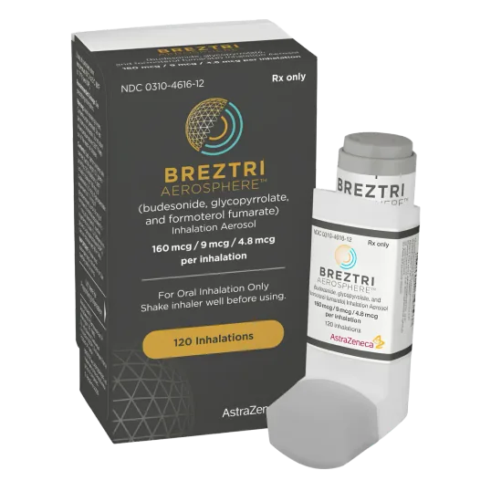 Breztri Aerosphere inhaler