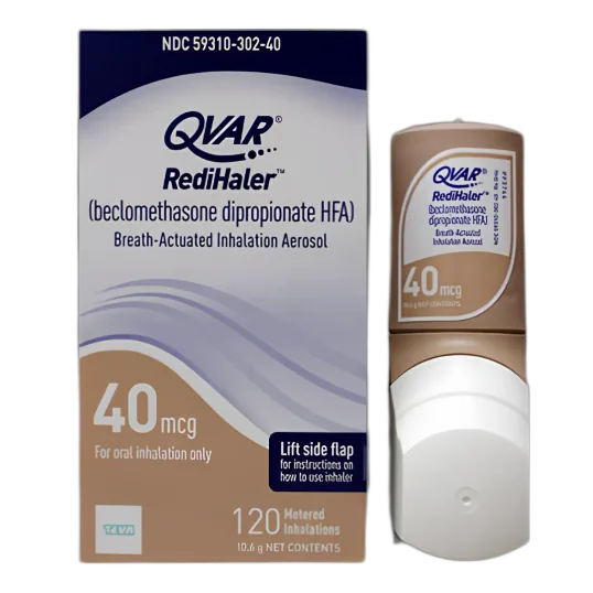 QVAR beclomethasone asthma inhaler