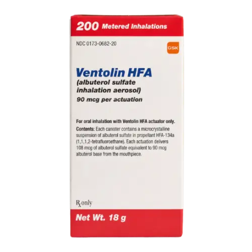 Ventolin albuterol inhaler