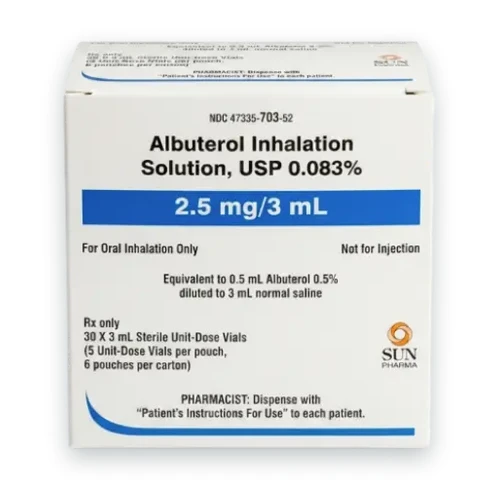 Albuterol Inhalation Solution (Generic for AccuNeb)