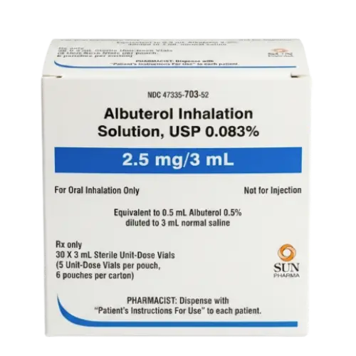 Albuterol Inhalation Solution (Generic for AccuNeb)