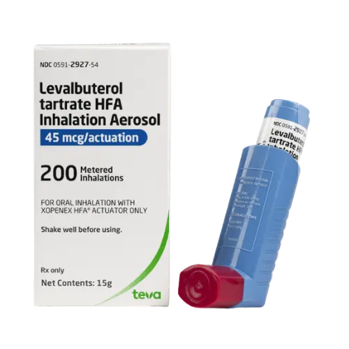 Generic Xopenex levalbuterol inhaler