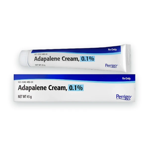 Adapalene cream acne treatment