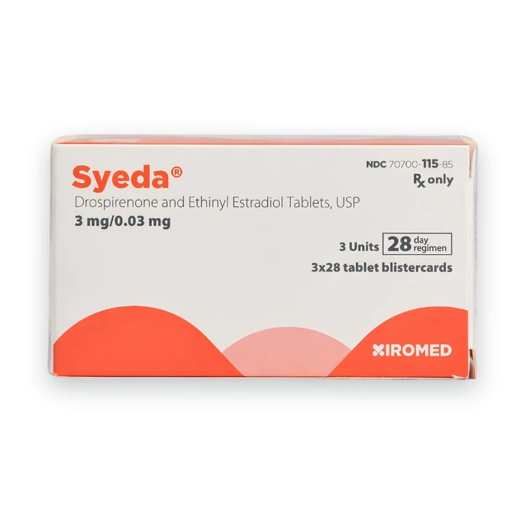 Syeda birth control tablets, 3 mg / 0.03 mg