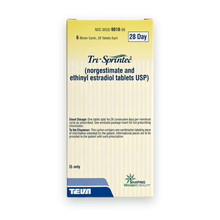 Tri-Sprintec birth control tablets