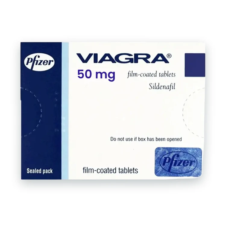 Viagra for Erectile Dysfunction 50mg package
