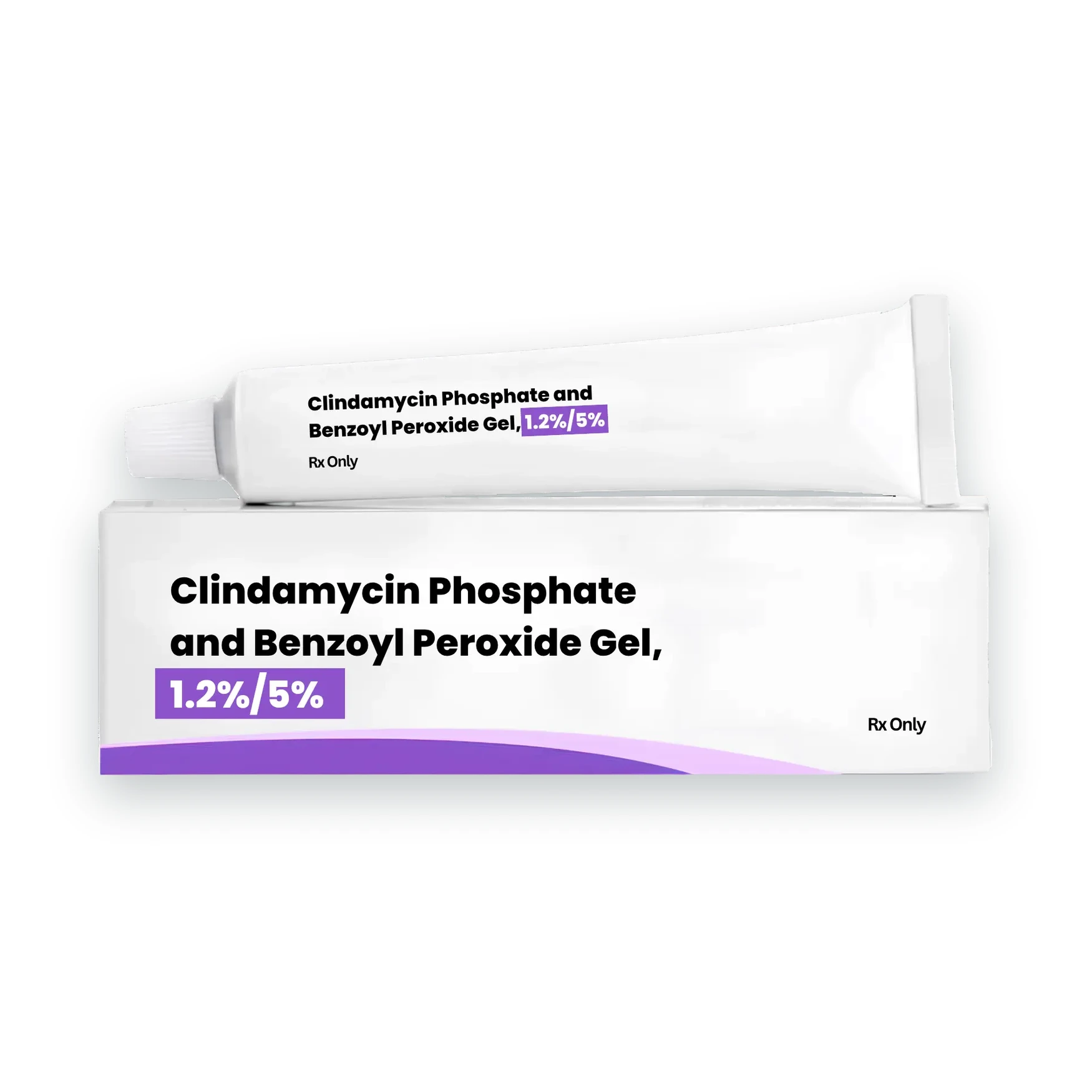 Clindamycin & Benzoyl Peroxide Gel for Acne 1.2/5% - 45g package