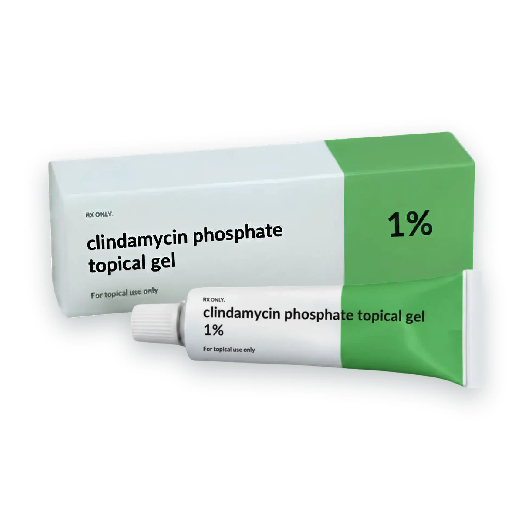 Clindamycin Gel for Acne 1% - 30g tube package