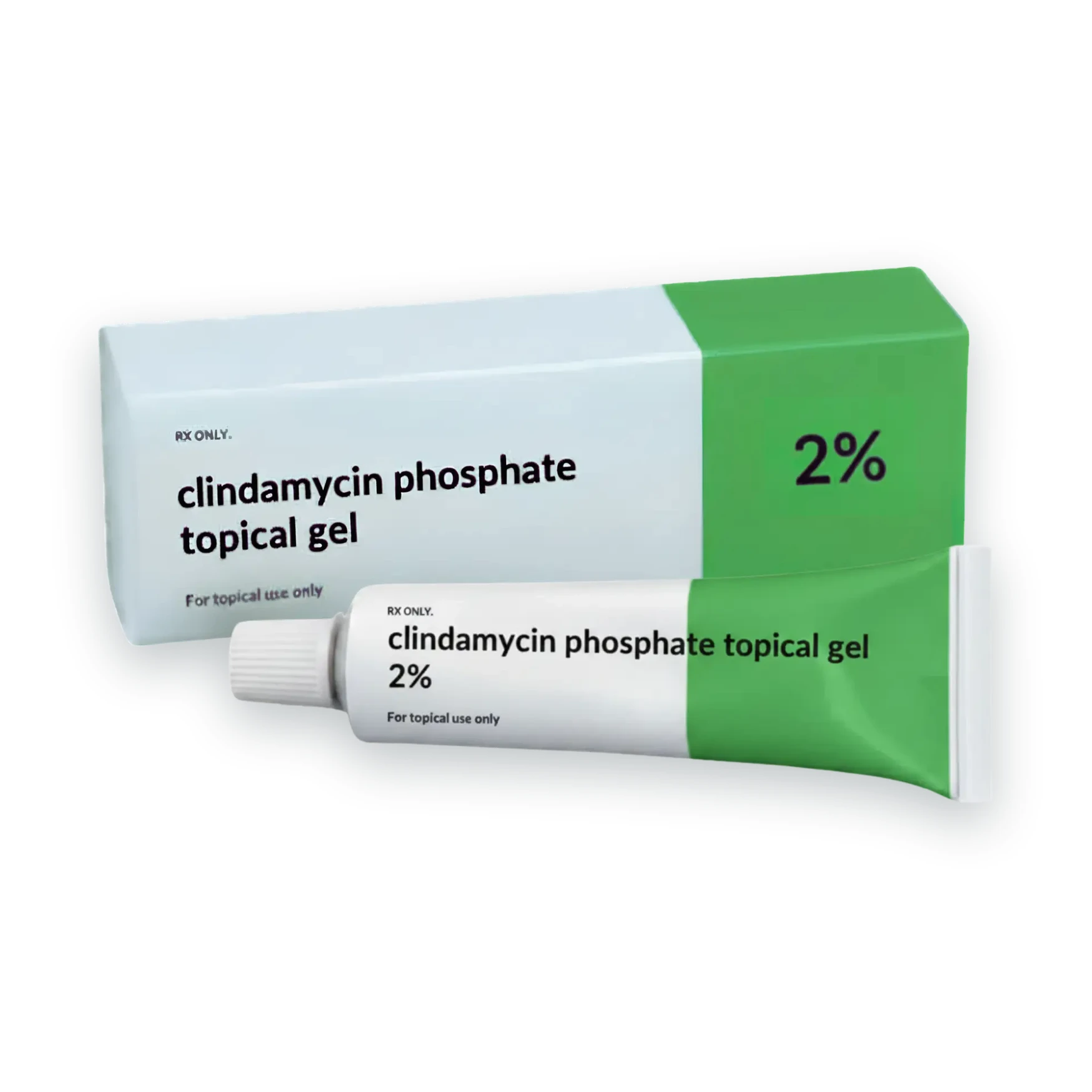Clindamycin Gel for Acne 2% - 8g tube package