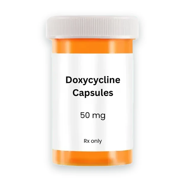 Doxycycline for Acne 50mg package
