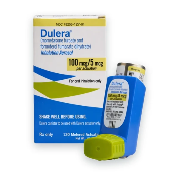 Dulera for Asthma 100/5mcg package