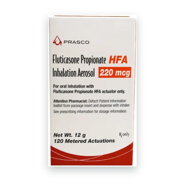 Fluticasone Propionate HFA 220 mcg 12 g package