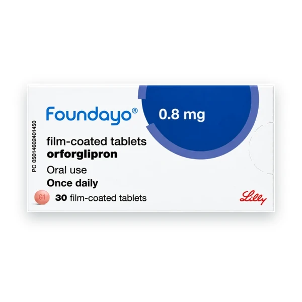 Foundayo for Weight Management 0.8mg package