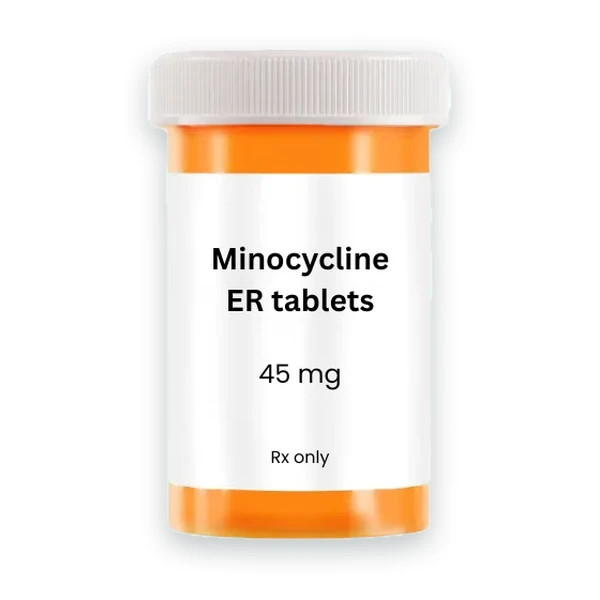 Minocycline ER for Acne 45 mg package