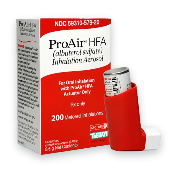 ProAir HFA albuterol sulfate inhalation aerosol, 8.5 g canister