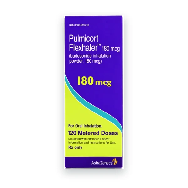 Pulmicort Flexhaler (budesonide) 180mcg package