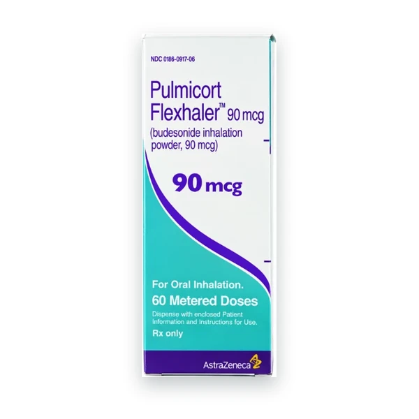Pulmicort Flexhaler (budesonide) 90mcg package