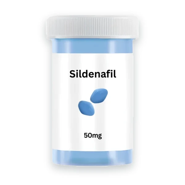 Sildenafil for Erectile Dysfunction 50mg package