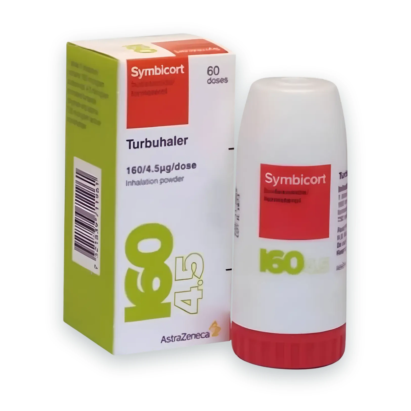 Symbicort for Asthma 160/4.5 mcg package