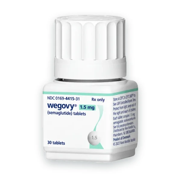 Wegovy Pill for Weight Management 1.5mg package