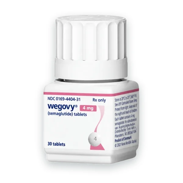 Wegovy Pill for Weight Management 4mg package