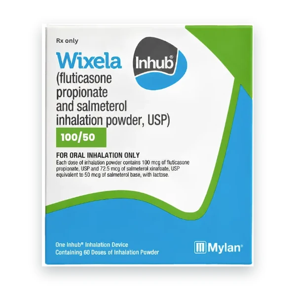 Wixela Inhub 100/50 mcg package
