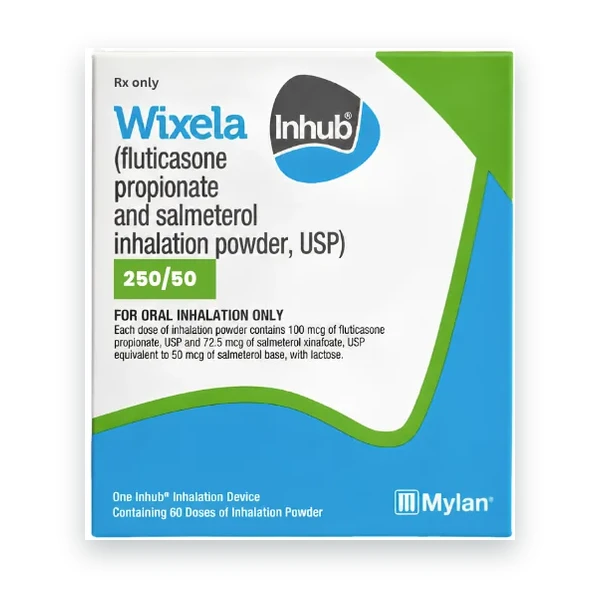 Wixela Inhub 250/50 mcg package