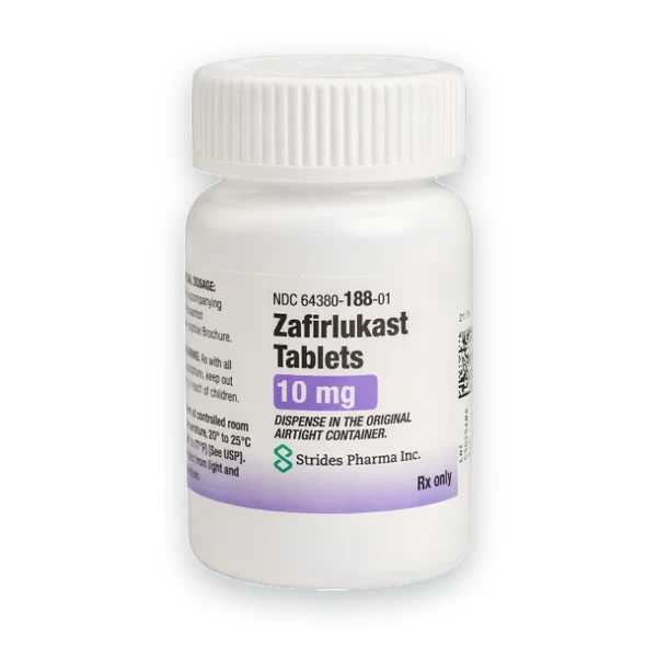 Zafirlukast for Asthma 10mg package