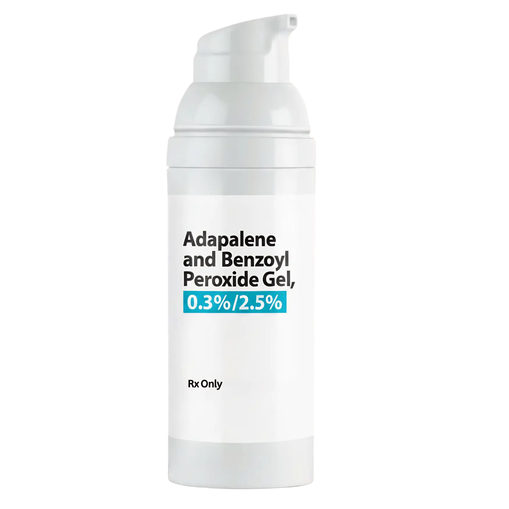 Adapalene and benzoyl peroxide gel acne treatment