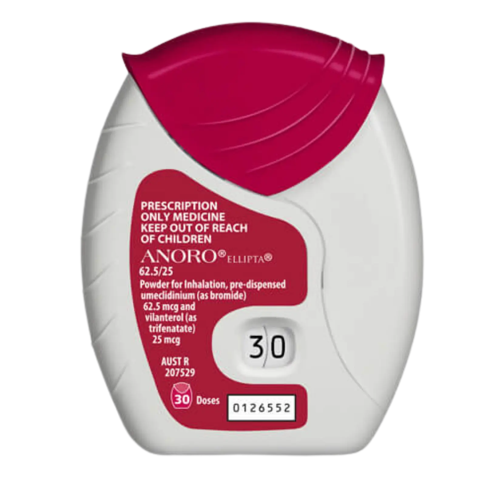 Anoro Ellipta inhaler