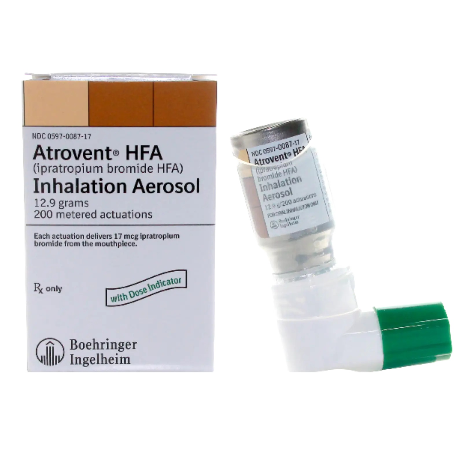 Atrovent ipratropium inhaler