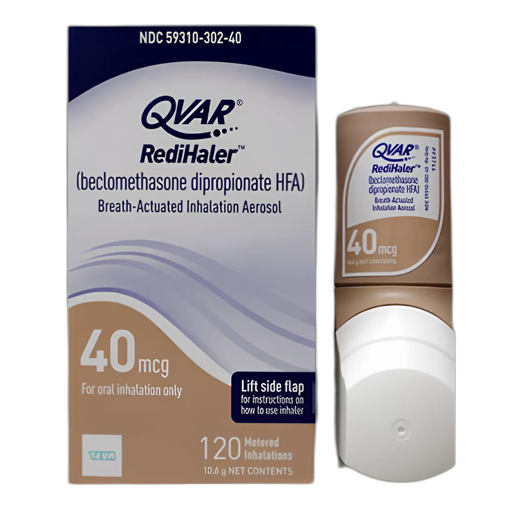 QVAR beclomethasone asthma inhaler