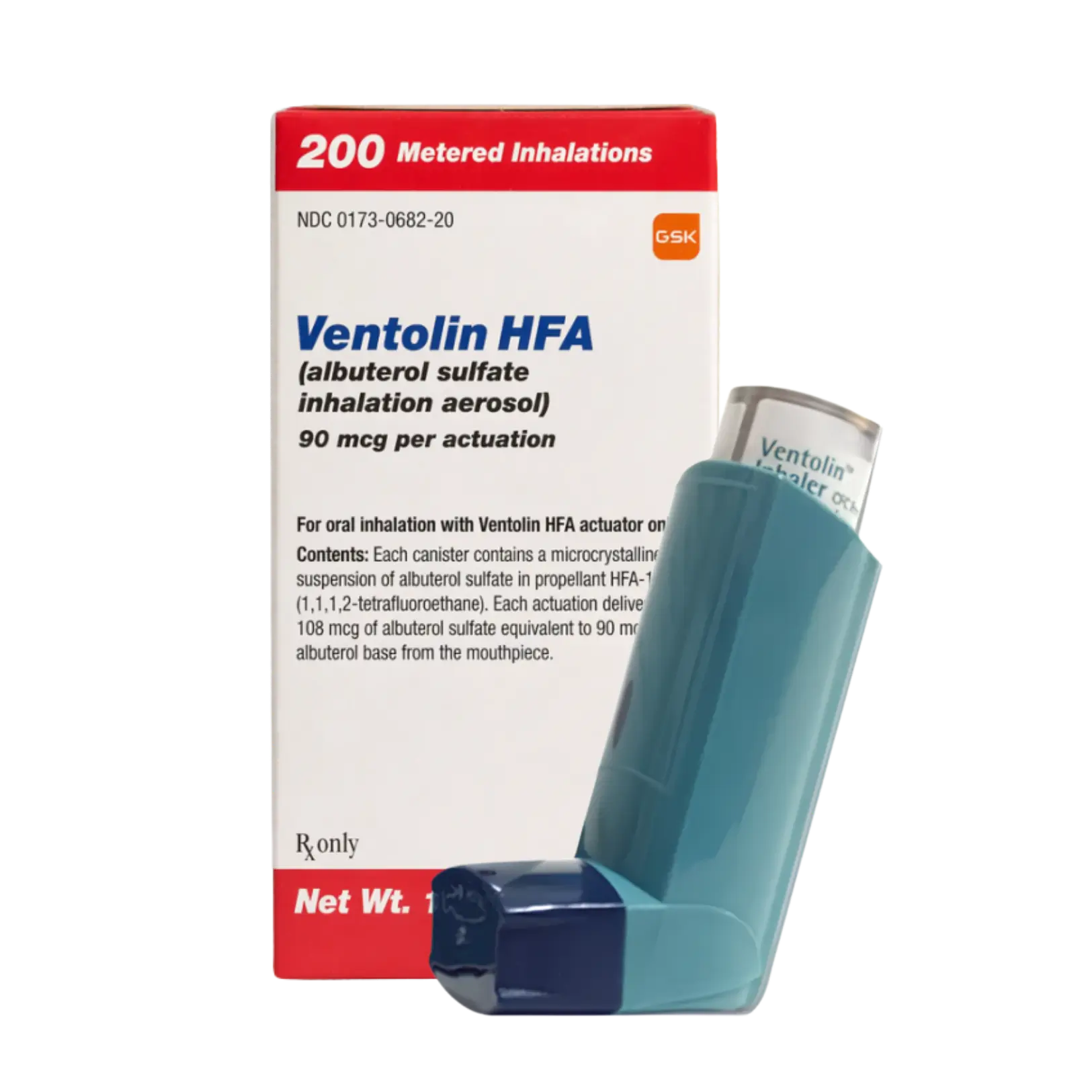 Ventolin albuterol inhaler